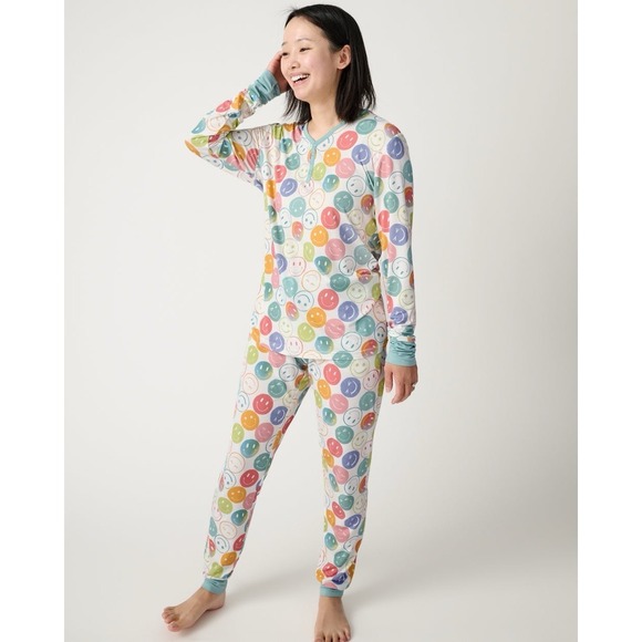 Little Sleepies Other - Womens Little Sleepies Positive Vibes Pajama Set size Medium bamboo